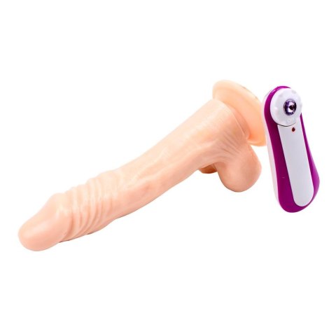 JAMES DEEN 8.5"" Vibrating Dildo