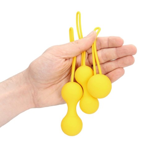 Kegel Ball Exercise Set - Lemonade Yellow