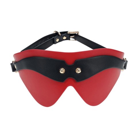 Milan Collection - Blindfold - Black/Red