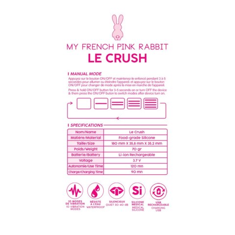 Le Crush Fushia - App controlled