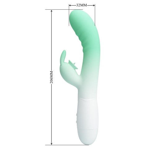 PRETTY LOVE - Cerberus, 30 vibration functions 30 licking settings, Silicone ABS, USB rechargeable