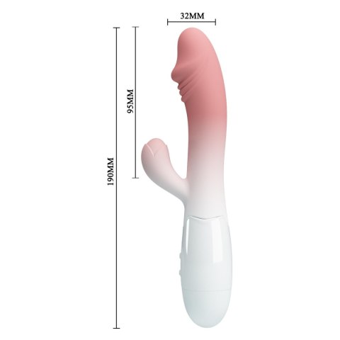 PRETTY LOVE - SNAPPY, light pink, 30 vibration functions