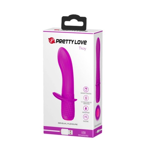 PRETTY LOVE -Troy, 12 vibration functions Memory function