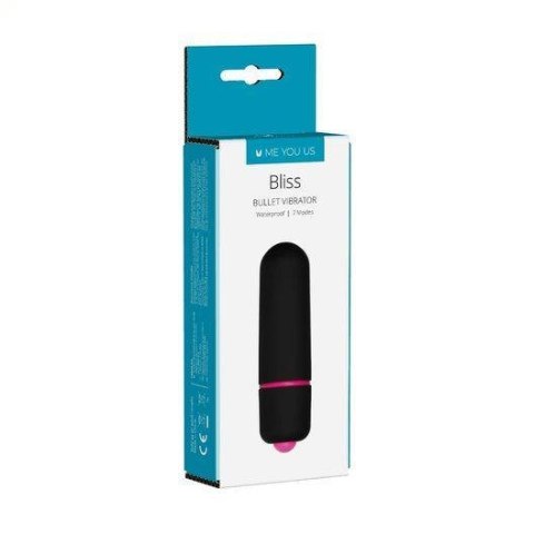 Wibrator-Me You Us Bliss 7 Mode Mini Bullet Vibrator Black