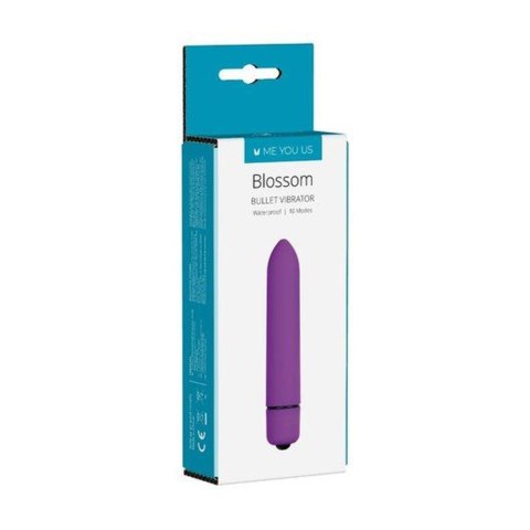 Wibrator- Me You Us Blossom 10 Mode Bullet Vibrator Purple