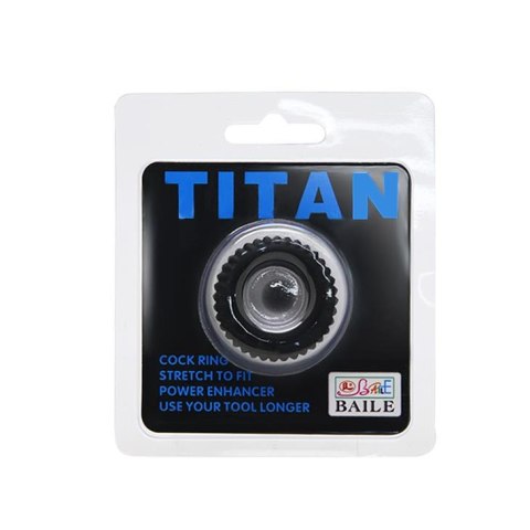 BAILE- TITAN Cocck Ring Black