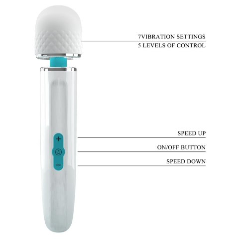 PRETTY LOVE - Aylins, 7 vibration functions 5 levels of speed control, Silicone ABS, USB rechargeable