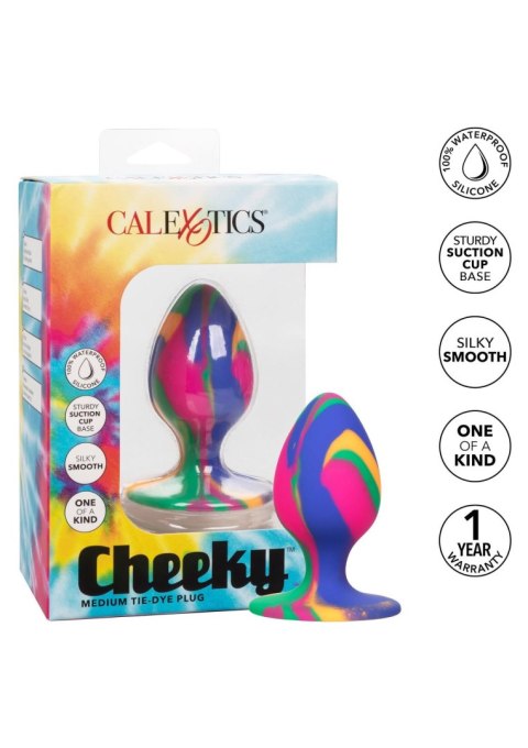 Cheeky Medium Tie-Dye Plug Multicolor