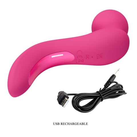 LOIS, 10 vibration functions, Silicone ABS, USB rechargeable