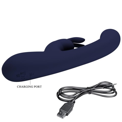 PRETTY LOVE - LAMAR, 10 vibration functions 9 speed levels, Silicone ABS