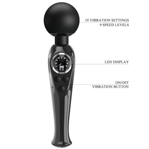 PRETTY LOVE - SKYLER, 10 vibration functions 9 speed levels, Silicone ABS