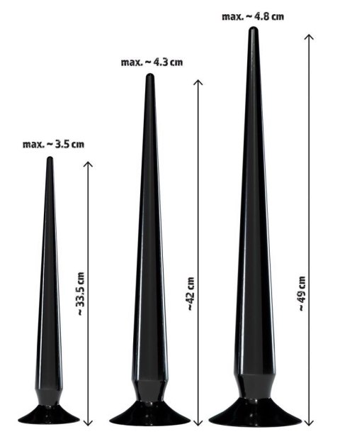 Super Long Anal Plug Set