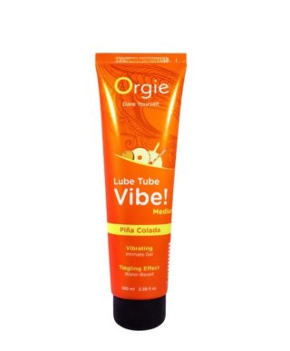 Lube Tube Vibe! - Medium - Pina Colada - 100ml | 3.38 fl oz.