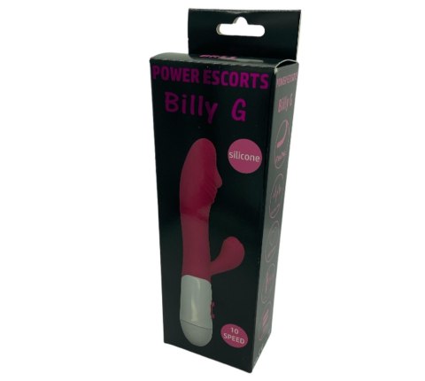 Power Escorts - BR53 - Billy G Tarzan Vibrator - 10-Speed - 20 CM