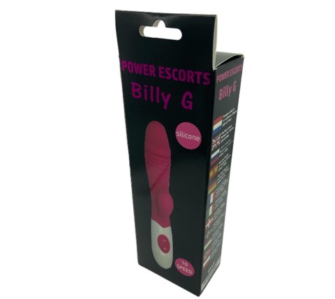 Power Escorts - BR53 - Billy G Tarzan Vibrator - 10-Speed - 20 CM