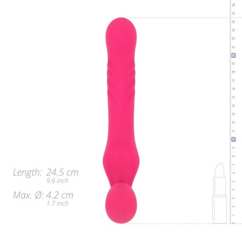 Teazers Strapless Strap On Vibrator - Pink