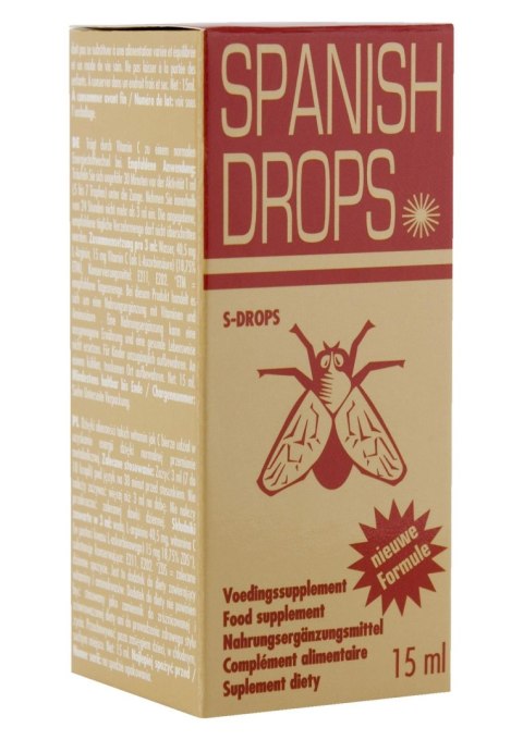 Spanish Fly Drops Gold 15ml Natural