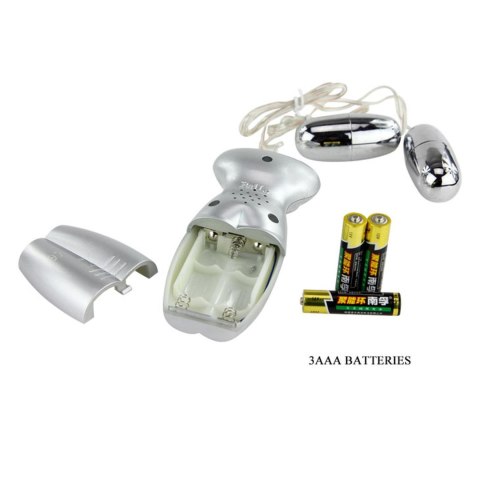 BAILE - Vibration Sex talk Double holes, 3 AAA batteries, TPR ABS