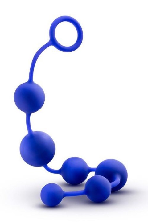 PERFORMANCE SILICONE ANAL BEADS INDIGO PERFORMANCE SILICONE ANAL BEADS INDIGO