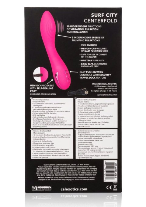 Surf City Centerfold Pink Surf City Centerfold Pink