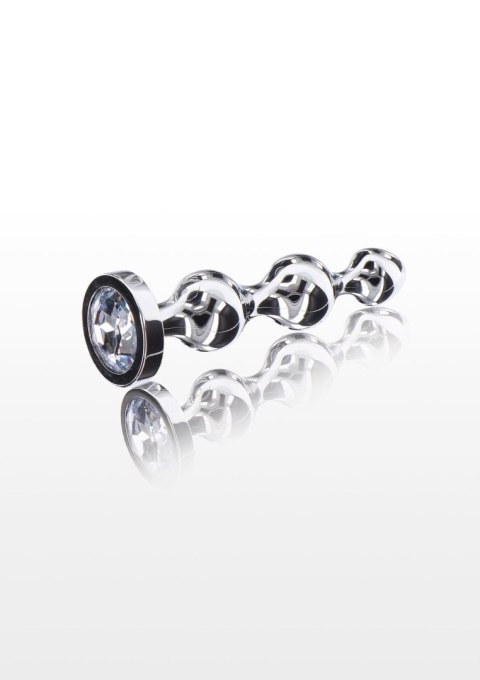 Diamond Star Beads Medium Silver Diamond Star Beads Medium Silver