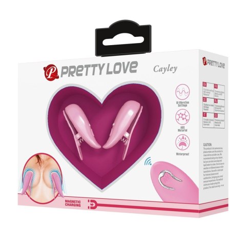 PRETTY LOVE - CAYLEY, WATERPROOF, ABS, 10 VIBRATIONS, REMOTE CONTROL PRETTY LOVE - CAYLEY, WATERPROOF, ABS, 10 VIBRATIONS, REMOTE CONTROL
