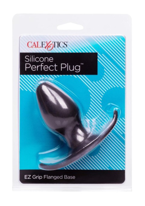 Silicone Perfect Plug Black Silicone Perfect Plug Black