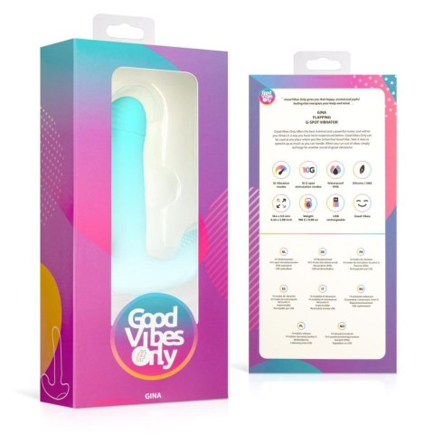 Good Vibes Only - Gina Flapping G-spot Vibrator Good Vibes Only - Gina Flapping G-spot Vibrator