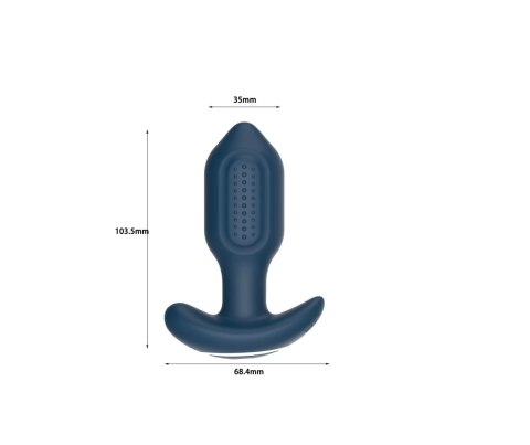 Victoria - Vibrating Anal Plug, remote control Victoria - Vibrating Anal Plug, remote control