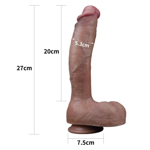10.5'' Dual layered Platinum Silicone Cock 10.5'' Dual layered Platinum Silicone Cock