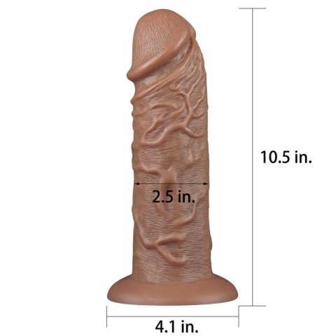 10.5'' Realistic Chubby Dildo 10.5'' Realistic Chubby Dildo