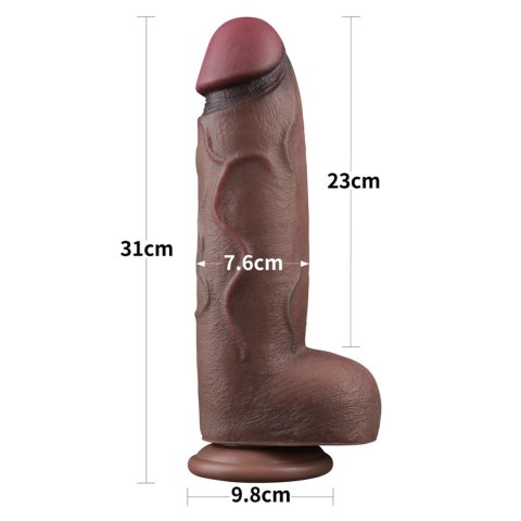 12"""" Dual Layered Silicone Cock XXL 12"""" Dual Layered Silicone Cock XXL