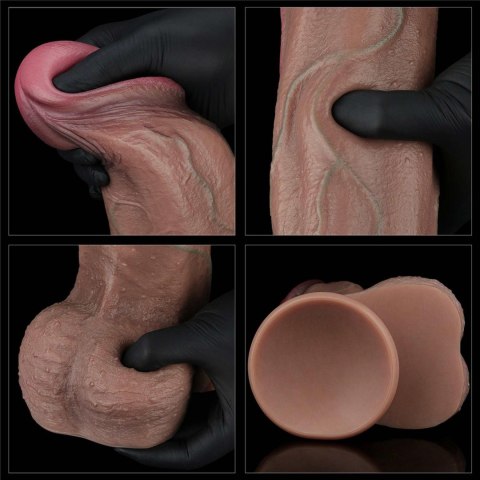 13"""" Dual Layered Silicone Cock XXL 13"""" Dual Layered Silicone Cock XXL
