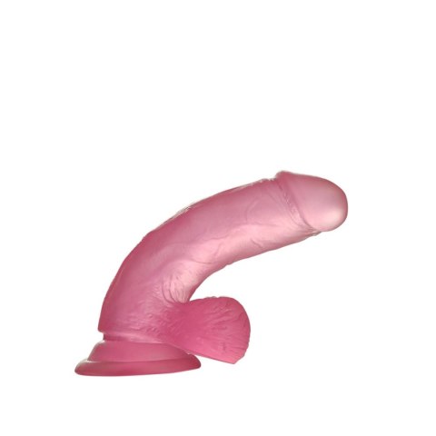 6"" Jelly Studs Crystal Dildo Small Pink 6"" Jelly Studs Crystal Dildo Small Pink