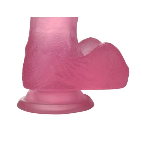 6"" Jelly Studs Crystal Dildo Small Pink 6"" Jelly Studs Crystal Dildo Small Pink