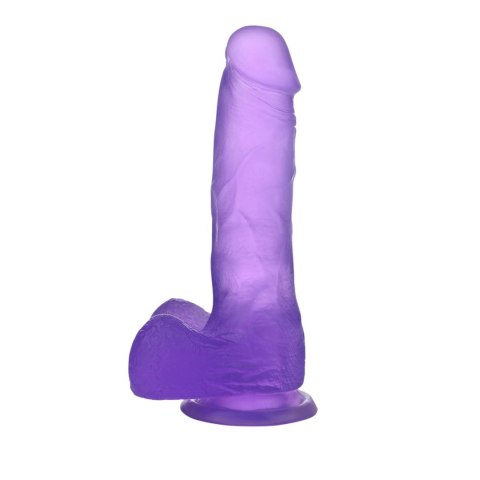 7"" Jelly Studs Crystal Dildo Medium Purple 7"" Jelly Studs Crystal Dildo Medium Purple