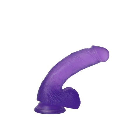 7"" Jelly Studs Crystal Dildo Medium Purple 7"" Jelly Studs Crystal Dildo Medium Purple
