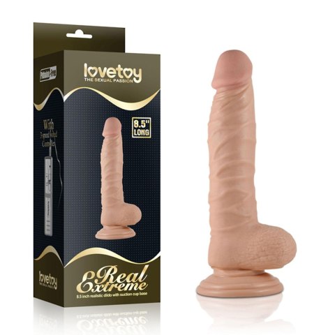 8.5"" Real Extreme Dildo Flesh 8.5"" Real Extreme Dildo Flesh