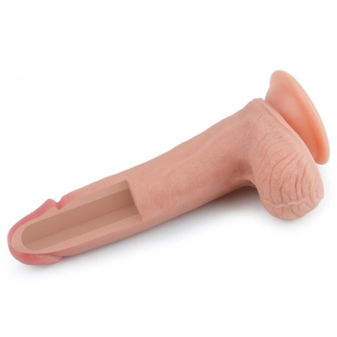 8'' Dual layered Platinum Silicone Cock 8'' Dual layered Platinum Silicone Cock