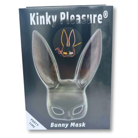 Bunny Mask Deluxe BLACK - With Lights Bunny Mask Deluxe BLACK - With Lights