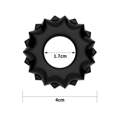 POWER PLUS Cockring Black POWER PLUS Cockring Black