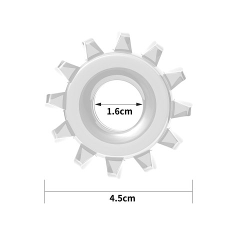 POWER PLUS Cockring Clear POWER PLUS Cockring Clear