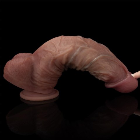 10.5'' Dual Layered Silicone Cock XXL 10.5'' Dual Layered Silicone Cock XXL