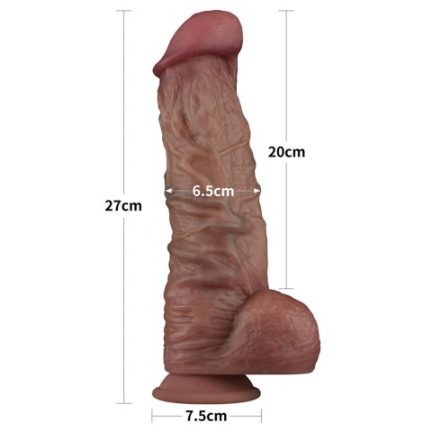 10.5'' Dual Layered Silicone Cock XXL 10.5'' Dual Layered Silicone Cock XXL