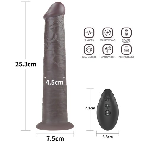 10'' Dual Layered Platinum Silicone Rotator 10'' Dual Layered Platinum Silicone Rotator
