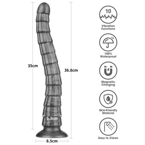 14.5" King Sized Vibrating Vibrax Slider 14.5" King Sized Vibrating Vibrax Slider