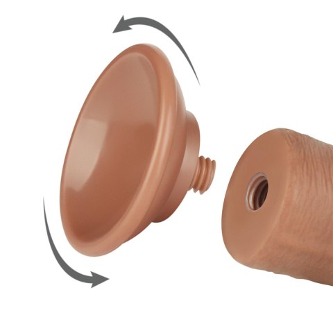 8'' Sliding Skin Dual Layer Dong Brown 8'' Sliding Skin Dual Layer Dong Brown