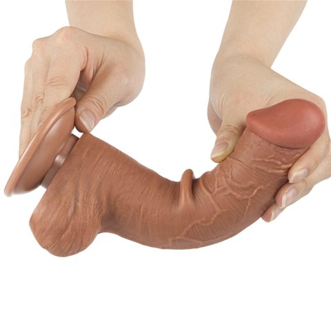 8'' Sliding Skin Dual Layer Dong Brown 8'' Sliding Skin Dual Layer Dong Brown