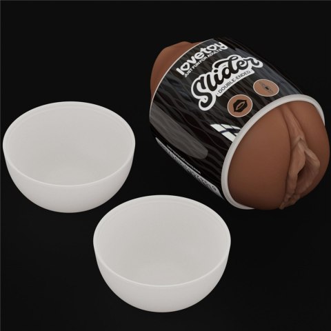 Slider Double-Ended Masturbator Mouth and Vagina Slider Double-Ended Masturbator Mouth and Vagina