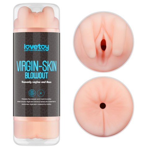 Virgin-Skin Blowout Stroker
Vagina and Anus Virgin-Skin Blowout Stroker
Vagina and Anus
